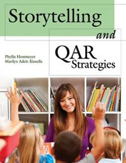 photo of cover of the book Storytelling and QAR Strategies
